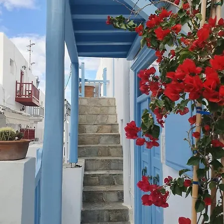 וילה The Mykonos Bougainvillea Townhouse *