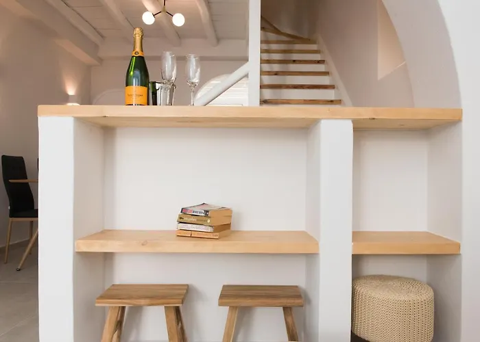 וילה The Mykonos Bougainvillea Townhouse *