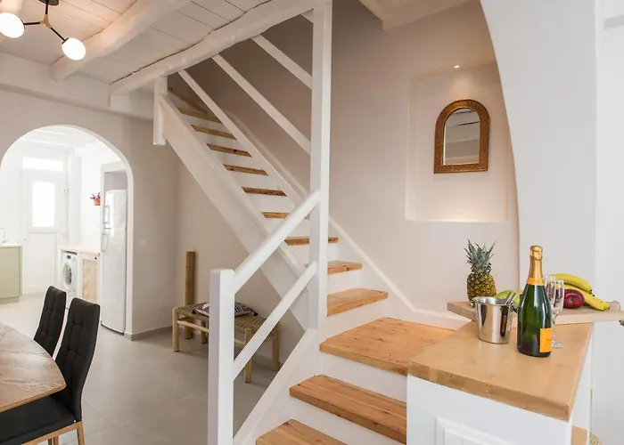 וילה The Mykonos Bougainvillea Townhouse *