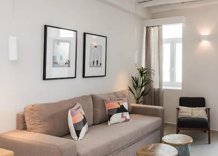 וילה The Mykonos Bougainvillea Townhouse