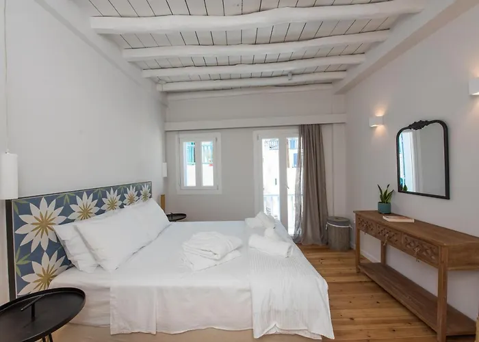 וילה The Mykonos Bougainvillea Townhouse