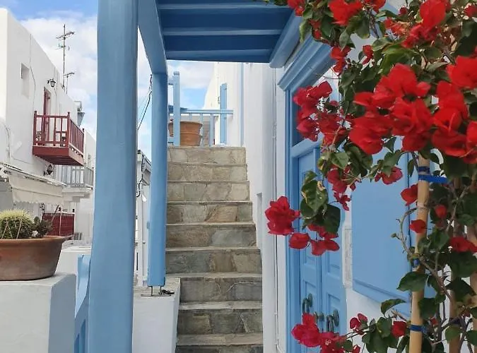 וילה The Mykonos Bougainvillea Townhouse *