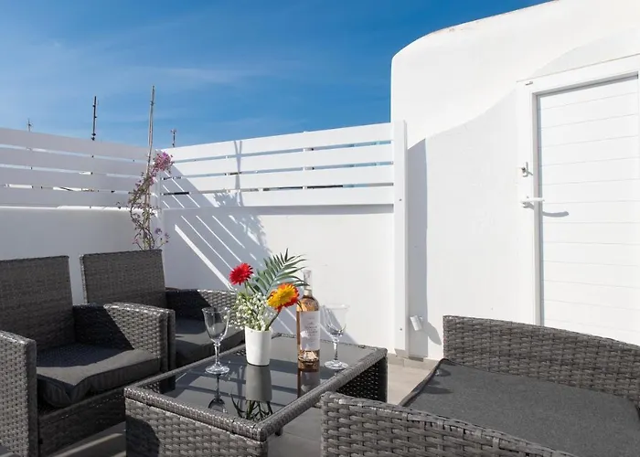 וילה The Mykonos Bougainvillea Townhouse
